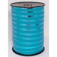 Curling Ribbon Glossy/Matt Finish Turquoise 10mm x 225 mtr (1 roll) [HV-PLGS10TU]