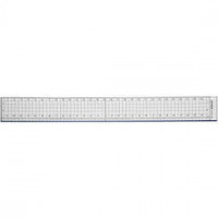 Ruler With Metal Edge, L: 30 cm, 1 pc [HOB-11714]