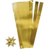 Paper Star Strips, W: 15 mm, D: 6.5 cm, 100 strips, gold [HOB-20937]