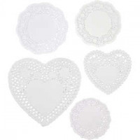 Doilies, size 9-14.5 cm, 400 pcs [HOB-20981]