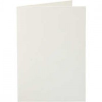 Cards, size 10.5x15 cm, 220 g, 10 pcs, off-white [HOB-216022]