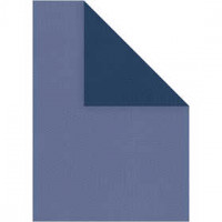 Paper, A4 210x297 mm, 100 g, 20 sheets, light blue/dark blue [HOB-218004]
