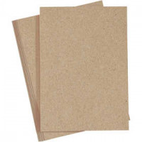 Paper, A4 210x297 mm, 120 g, 20 pcs, natural [HOB-218016]