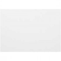 Construction Card, sheet 72x100 cm, thickness 0.6 mm, 50 sheets, white [HOB-21992]