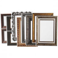 Frames, sheet 26.2x18.5 cm, 16 mixed sheets, metallic colours [HOB-23328]