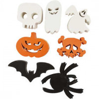 Halloween Motifs, size 5-10 cm, 180 g, 400 pcs [HOB-23462]