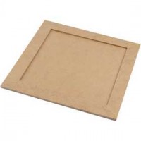 Collage Frame, size 22x22 cm, depth 3 mm, 1 pc, MDF [HOB-236060]
