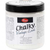 Chalky vintage look, 250 ml, white (100) [HOB-24321]