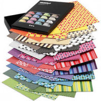 Color Bar Card, A4 210x297 mm, 250 g, 160 mixed sheets, asstd colours [HOB-25457]
