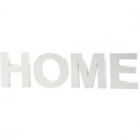 Letters, H: 17.5 cm, depth 4.5 cm, 1 set, white [HOB-25774]