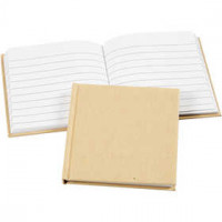 Notebook, size 10x10 cm, 60 g, 1 pc, brown [HOB-264510]