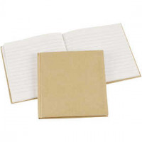 Notebook, size 14x14 cm, 60 g, 1 pc, brown [HOB-264520]