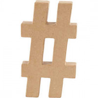 Symbol, H: 20.5 cm, thickness 2.5 cm, 1 pc [HOB-26590]