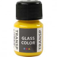 Glass Color Transparent, 35 ml, lemon yellow [HOB-31671]