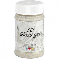 3D Glass Gel, 100 ml, gold [HOB-31732]