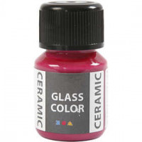 Glass Ceramic Paint, 35 ml, pink [HOB-33359]