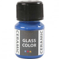 Glass Ceramic Paint, 35 ml, brilliant blue [HOB-33361]