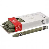 Neocolor II, thickness 8 mm, L: 10 cm, 10 pcs, olive (249) [HOB-34090]