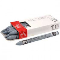 Neocolor II, thickness 8 mm, L: 10 cm, 10 pcs, grey (005) [HOB-34095]