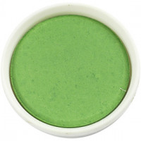 Watercolour, D: 30 mm, 12 pcs, green [HOB-34288]