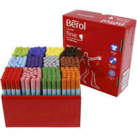 Berol Marker, line width: 0.6 mm, D: 10 mm, 288 pcs, asstd colours [HOB-37235]