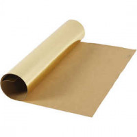 Faux Leather Paper, W: 49 cm, 350 g/m2, 1 m, gold [HOB-498948]