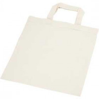 Shopping Bag, size 30x33 cm, 135 g/m2, 1 pc, light natural [HOB-49940]