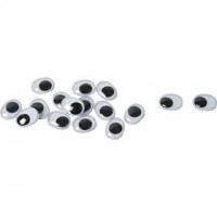 Googly Eyes, size 9x12 mm, 30 pcs [HOB-501302]
