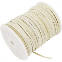 Faux suede cord, 3 mm, 100 m, beige [HOB-51520]