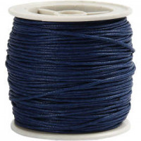 Cotton Cord, 1 mm, 40 m, blue [HOB-51574]