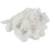 Feather Boa, W: 20-30 mm, 10 m, white [HOB-51680]