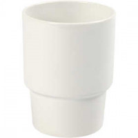 Mug, H: 11 cm, D: 8.5 cm, 1 pc, white [HOB-55607]