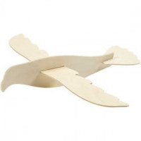 Bird, size 26x28 cm, thickness 2 mm, 20 sets, plywood [HOB-56824]