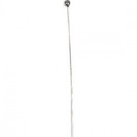 Ball Head Pins, L: 60 mm, 150 pcs, silver-plated [HOB-602001]