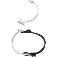 Jewelery Clasp, D: 45 mm, 1 pc, silver-plated [HOB-61155]
