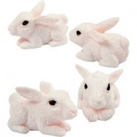 Small Figures, H: 10 mm, 4 pcs [HOB-69996]