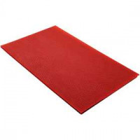 Beeswax Sheets, size 20x33 cm, thickness 2 mm, 1 pc, red [HOB-73206]