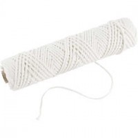 Candle Wick for pure paraffin, size 3x10, W: 2 mm, 80 m [HOB-73321]