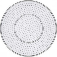 Peg Board, D: 15 cm, 1 pc, transparent [HOB-753020]