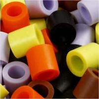 Fuse Beads, size JUMBO mm, size 10x10 mm, 550 mixed, autumn mix [HOB-75353]