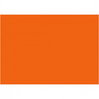 EVA Foam Sheets, A4 21x30 cm, thickness 2 mm, 10 sheets, orange [HOB-79045]