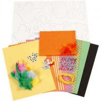 DIY Decorating Kit, 1 set, bold colours [HOB-97422]
