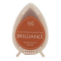 Ink Pads Brilliance Dew drops Pearlescent Rust (1 pc) [BD-000-061]