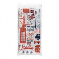 Plastic Bags 7.5x14.6cm Transparent Peel and Seal (100 pieces) [B612]
