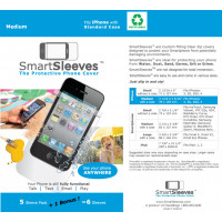 Protective Sleeves iPhone Antibacterial 7.8x13.5 cm (10 pieces) [PS35A]