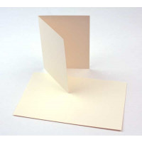 Cards Cream 17.8x12.4cm Mohawk Options 100% Recycled (50 pieces) [PF01A]