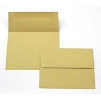 Envelopes Gold/Green 22.2x14.6cm (50 pieces) [EC411]