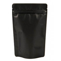 Stand Up Pouches Matt Black 13x7x20.5cm | 113 grams (100 pieces) [ZBGM3MB]