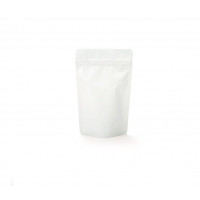 Stand Up Pouches Matt White 13x8x20.5cm | 113 grams (100 pieces) [ZBGM3MW]