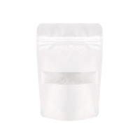 Stand Up Pouches Rice Paper White 10.2x6x15.2cm (100 pieces) [ZBGR2W]